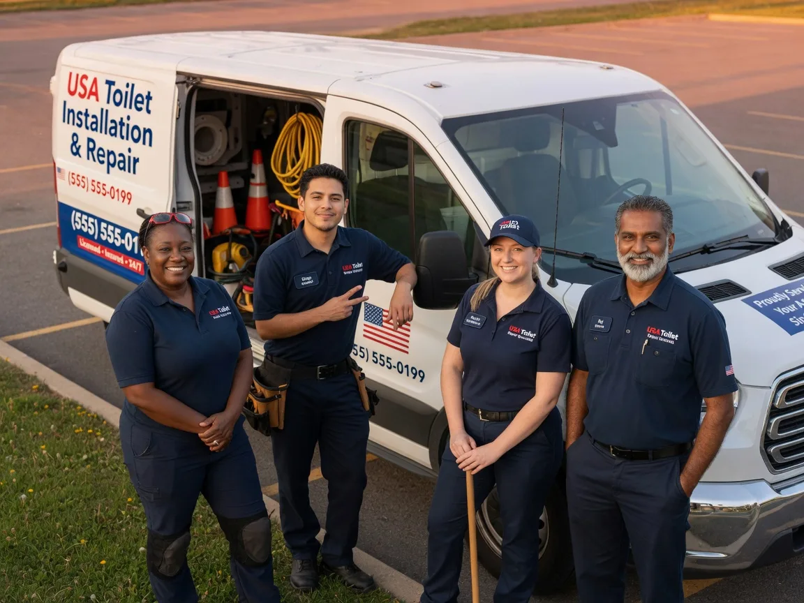 Toilet Installation company in Modesto, IL